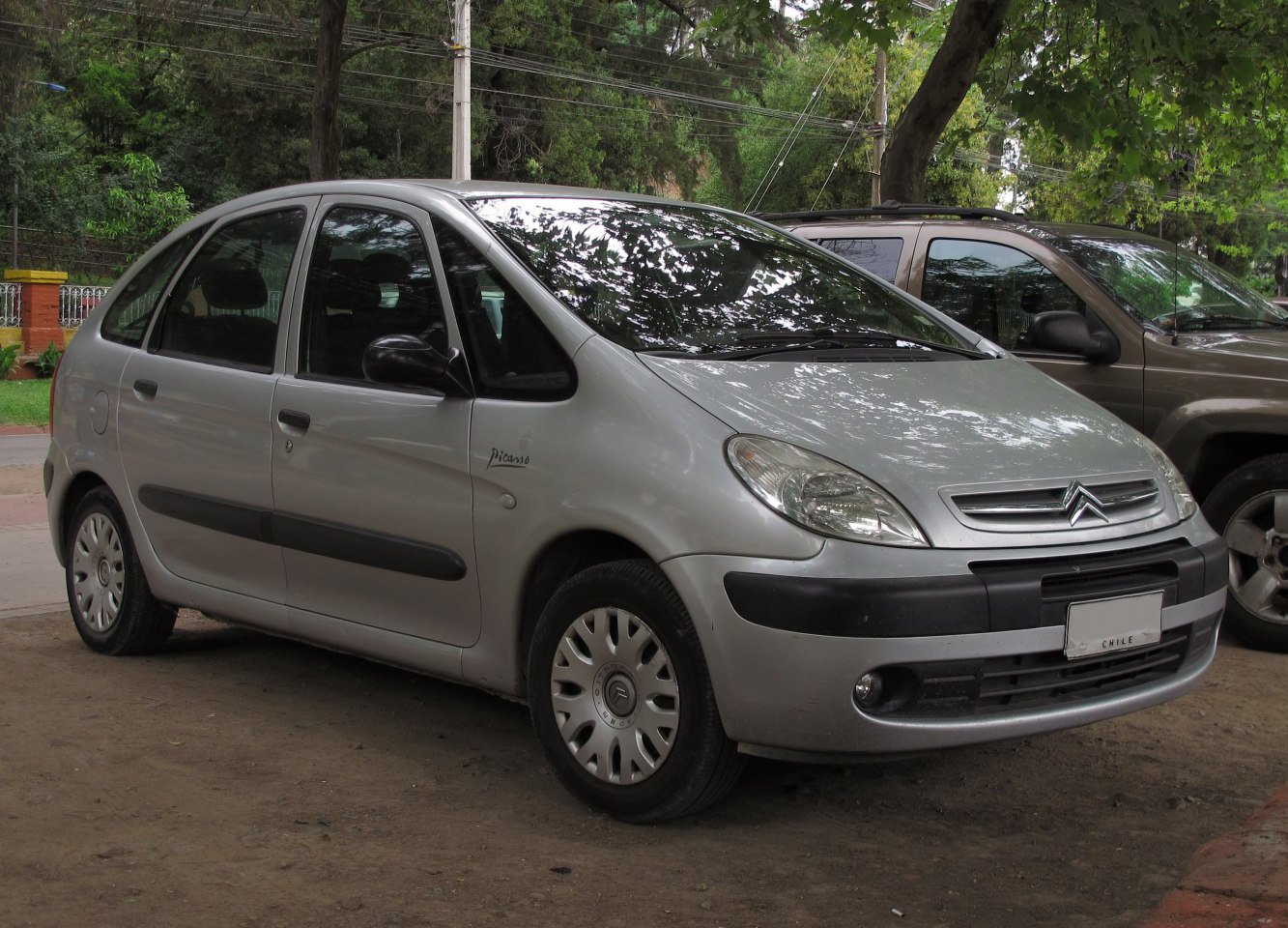 Pare-soleil Pare-brise Pour Citroën Xsara Picasso Phase II 2004-2010 | Anti-UV Et Chaleur, Noir - 5